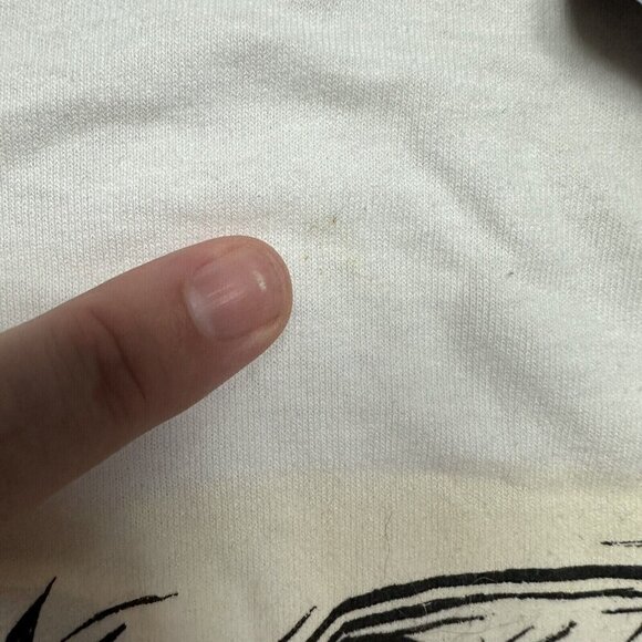 Vintage 90s Del Sol Key West Snorking Gecko Frog Destination Graphic Shirt M - Picture 6 of 8